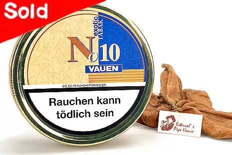 Vauen No. 10 Exotic Pfeifentabak 50g Dose